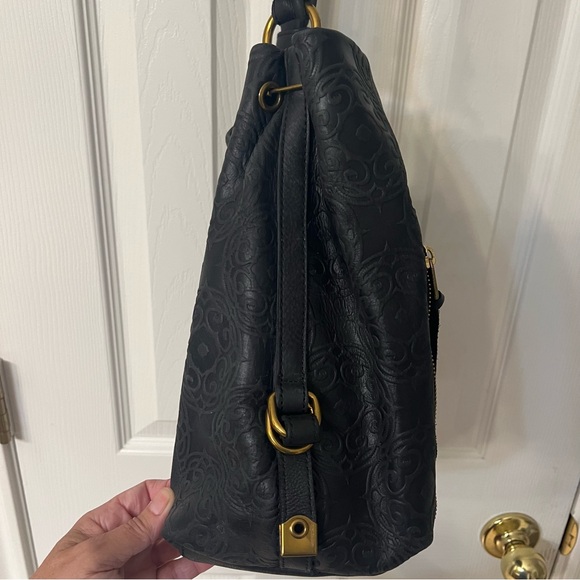 The SAK black leather bag🖤👜 NWOT; Tassel and magnetic closure - Picture 6 of 8